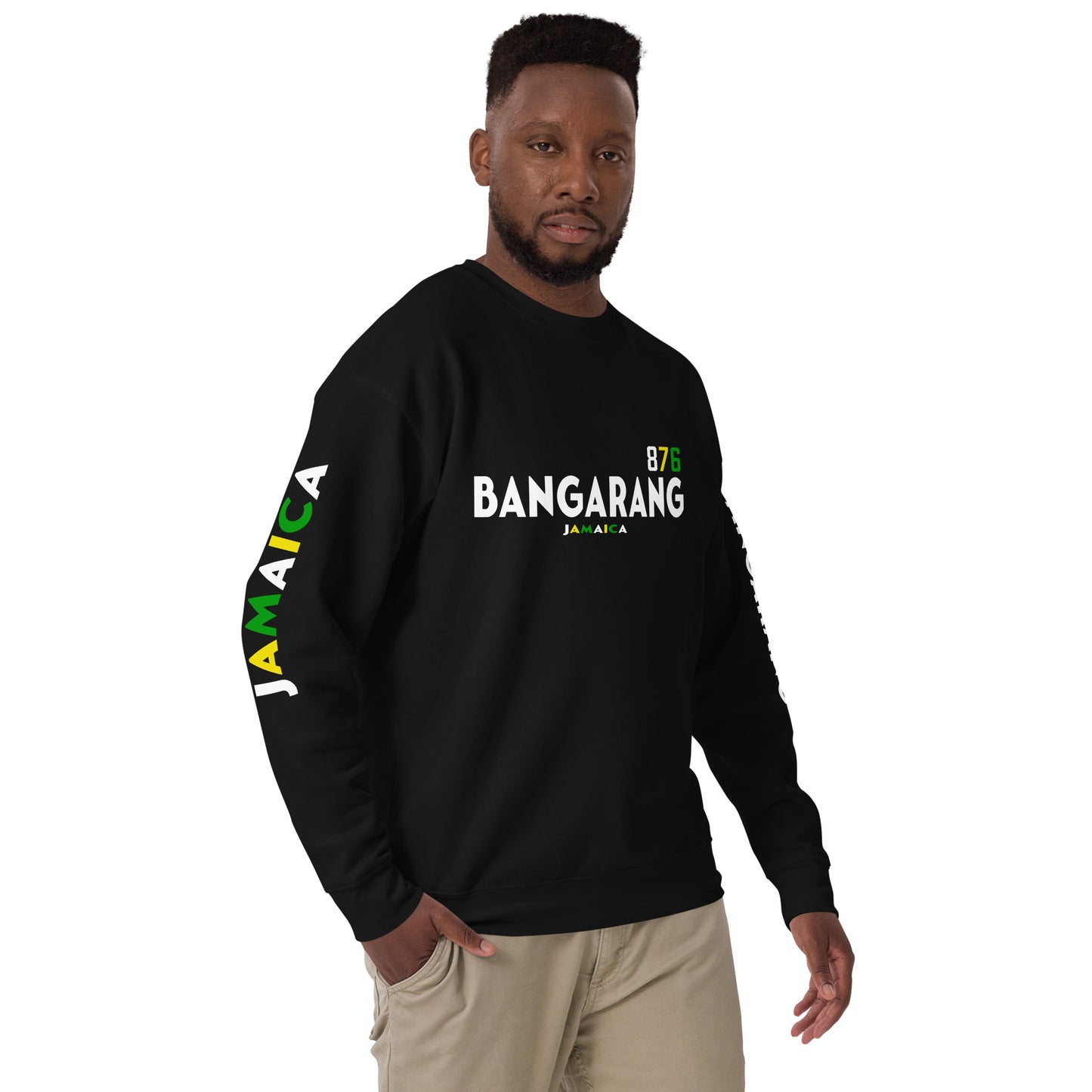 Unisex Premium Black Sweatshirt